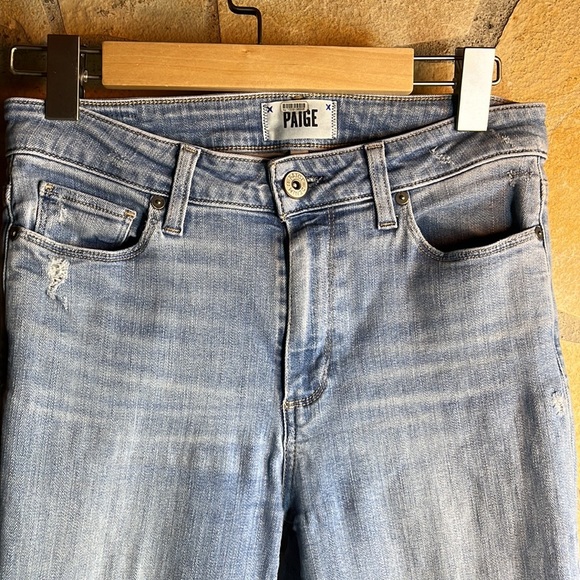 Paige Genevieve 1” Hem Distressed Jeans 🫶 - Picture 9 of 16